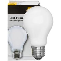 LED lamp 4W 470 lumen 2700K E27 peer mat niet dimbaar 4W vergelijkbaar met 40W 111 lumen per Watt