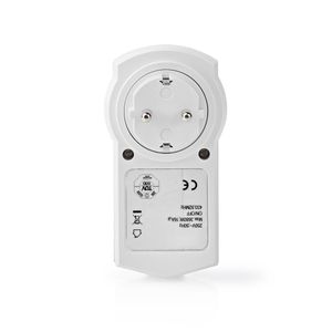 Nedis RFPM120FWT smart plug 3680 W Wit