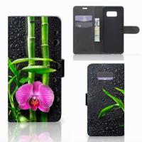 Samsung Galaxy S8 Plus Hoesje Orchidee