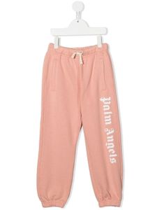 Palm Angels Kids pantalon de jogging à logo - Rose