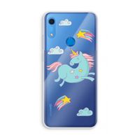 Vliegende eenhoorn: Huawei Y6s Transparant Hoesje