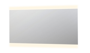 INK SP4 spiegel met aluminium frame met boven- en onder LED-verlichting, colour-changing en sensorschakelaar 80 x 160 x 4 cm