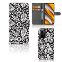 Poco F3 | Xiaomi Mi 11i Hoesje Black Flowers