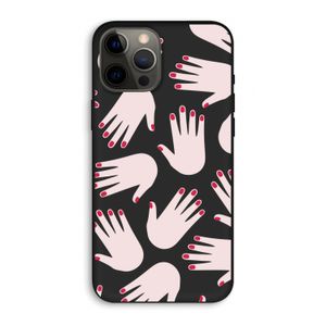 Hands pink: iPhone 12 Pro Max Biologisch afbreekbaar hoesje