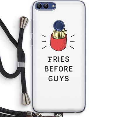 Fries before guys: Huawei P Smart (2018) Transparant Hoesje met koord