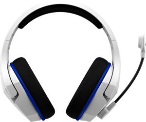 HyperX Cloud Stinger Core Over Ear headset Gamen Radiografisch Stereo Wit, Blauw Volumeregeling, Microfoon uitschakelbaar (mute)