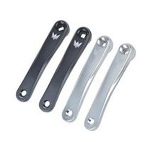 Hi-point Crank links 170 mm aluminium zilver