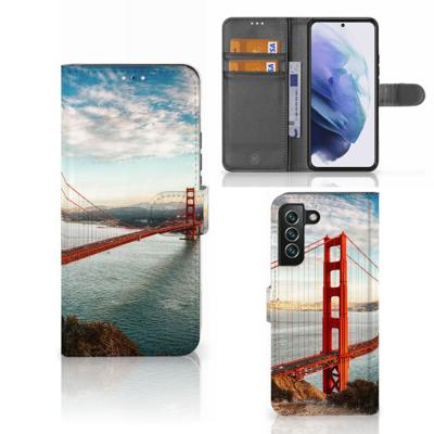 Samsung Galaxy S22 Plus | Flip Cover | Golden Gate Bridge