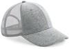 Beechfield CB678 Jersey Athleisure Trucker Cap - Heather Grey - One Size