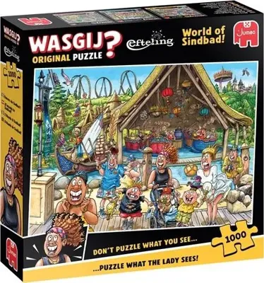 Jumbo puzzel wasgij original efteling de wereld van sindbad! 1000st