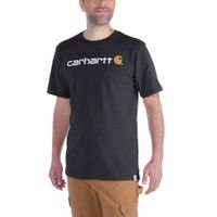 Carhartt EMEA Core Logo Zwart S-S T-Shirt Heren - thumbnail