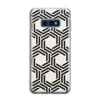 Geometrisch patroon: Samsung Galaxy S10e Transparant Hoesje