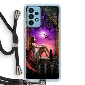 Kinderen van de nacht: Samsung Galaxy A52 Transparant Hoesje met koord