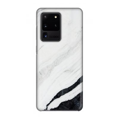 Elegante marmer: Volledig geprint Samsung Galaxy S20 Ultra Hoesje