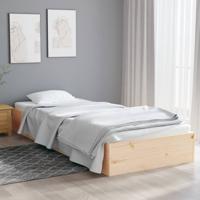 Bedframe massief hout 90x190 cm