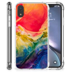 Back Cover Apple iPhone Xr Watercolor Dark