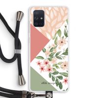 Sweet heaven geometrics: Samsung Galaxy A71 Transparant Hoesje met koord Sweet heaven geometrics: Samsung Galaxy A71 Transparant Hoesje met koord