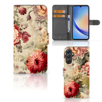 Hoesje voor Samsung Galaxy A24 4G Bloemen