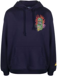 RASSVET hoodie en coton à imprimé graphique - Bleu