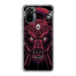Hell Hound and Serpents: Xiaomi Redmi Note 10 Pro Transparant Hoesje
