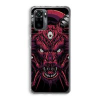 Hell Hound and Serpents: Xiaomi Redmi Note 10 Pro Transparant Hoesje
