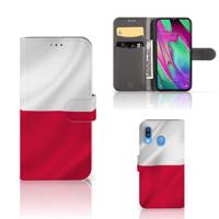 Samsung Galaxy A40 | Bookstyle Case | Polen