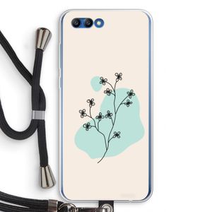 Love your petals: Honor 10 Transparant Hoesje met koord