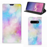 Bookcase Samsung Galaxy S10 Watercolor Light - thumbnail