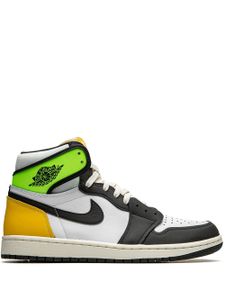 Jordan baskets montantes Air Jordan 1 Retro 'Volt Gold' - Blanc