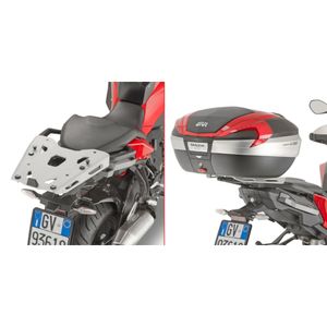 GIVI SRA Topkofferhouder aluminium, Motorspecifieke bagage, SRA5138