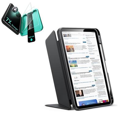 iPad 11" (A16) 2025 Bundle Flip Magnetic Case with Pencil Holder & Armorite® Protection - Black iPad 11" (A16) 2025 Bundle Flip Magnetic Case with Pencil Holder & Armorite® Protection - Black