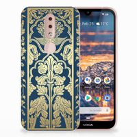 Nokia 4.2 TPU Case Beige Flowers