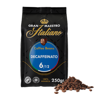 Gran Maestro Italiano - koffiebonen - Decafinato (250 gram)
