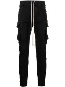 Rick Owens DRKSHDW pantalon slim Mastodon à lien de resserrage - Noir