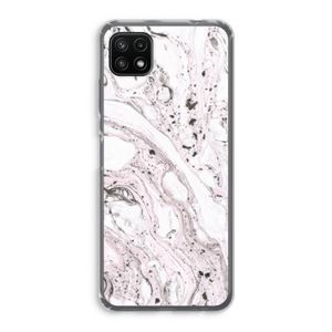 Mengelmoes: Samsung Galaxy A22 5G Transparant Hoesje