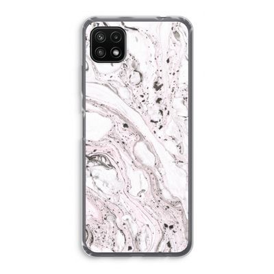 Mengelmoes: Samsung Galaxy A22 5G Transparant Hoesje