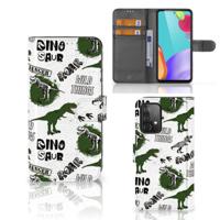 Telefoonhoesje | Met pasjeshouder | voor Samsung Galaxy A52 Dinosaurus