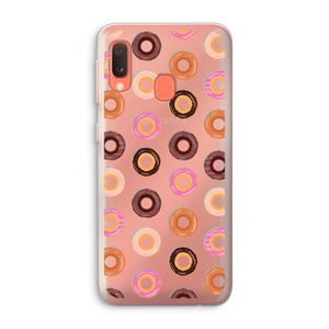 Donuts: Samsung Galaxy A20e Transparant Hoesje