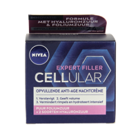 Nivea Cellular expert filler anti-age nachtcreme 50 Milliliter