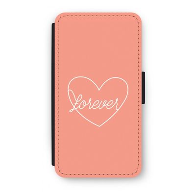 Forever heart: iPhone XS Flip Hoesje