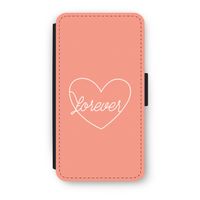 Forever heart: iPhone XS Flip Hoesje