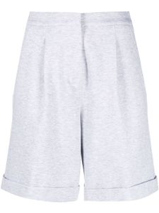 Peserico short court à taille haute - Gris