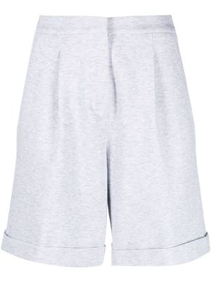 Peserico bermuda à coupe droite - Gris