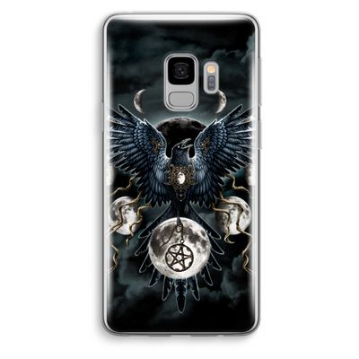 Sinister Wings: Samsung Galaxy S9 Transparant Hoesje