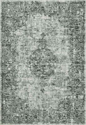 Oosters Vloerkleed Vintage Grijs Marimba 9623, 240x330 Oosters Vloerkleed Vintage Grijs Marimba 9623, 240x330