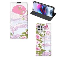 Motorola Moto G100 | Hoesje maken | Bird Standing