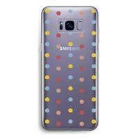 Bollen: Samsung Galaxy S8 Plus Transparant Hoesje - thumbnail