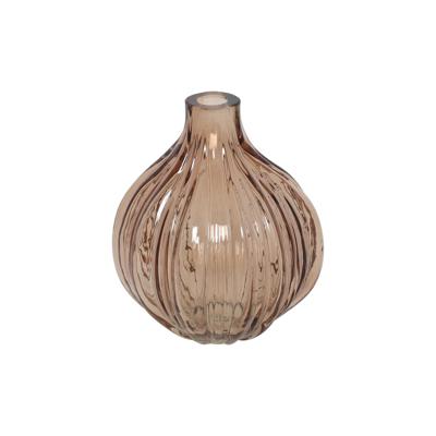 Vaas Eline S bruin Ø12xH14cm