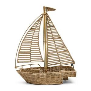 Riviera Maison - Rustic Rattan Sailboat Decoration - Naturel