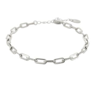 Kalli Schakel Armband Open Zilver | 2608